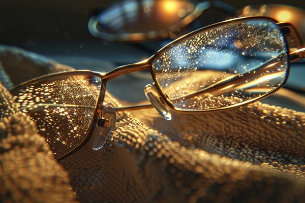 Chiffon à lunettes en microfibre : nettoyage parfait